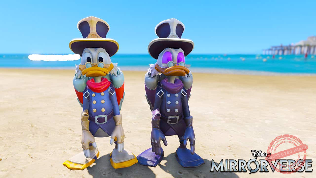 GTA 5 Mods Scrooge Mcduck in Disney Mirrorverse
