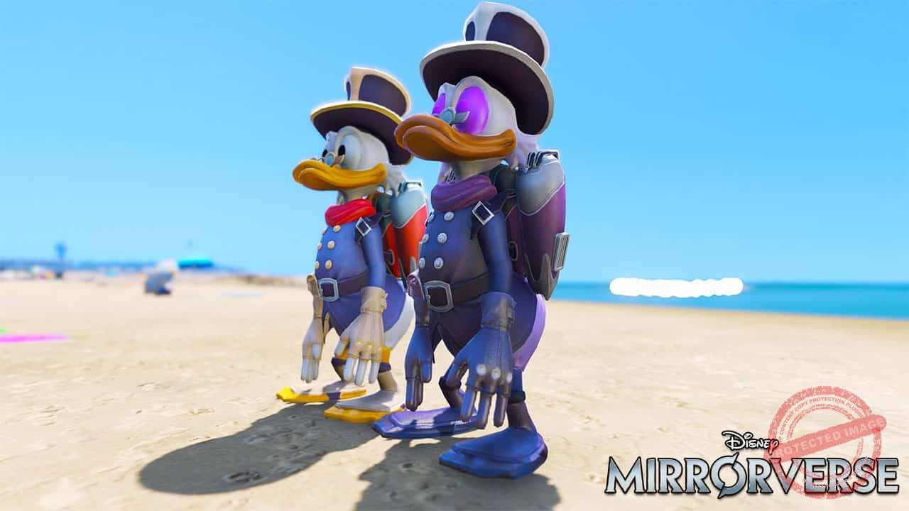 GTA 5 Mods Scrooge Mcduck in Disney Mirrorverse