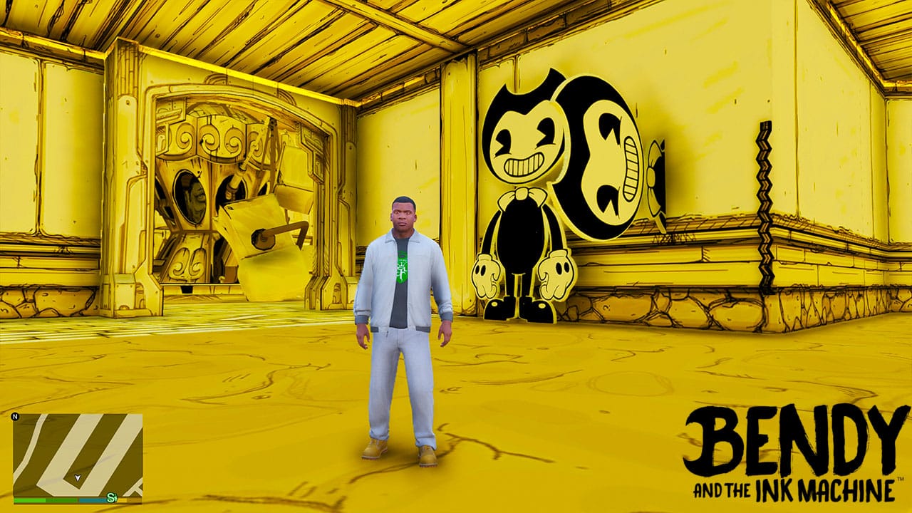 GTA 5 Mods Bertrum Boss Room in Bendy and the Ink Machine