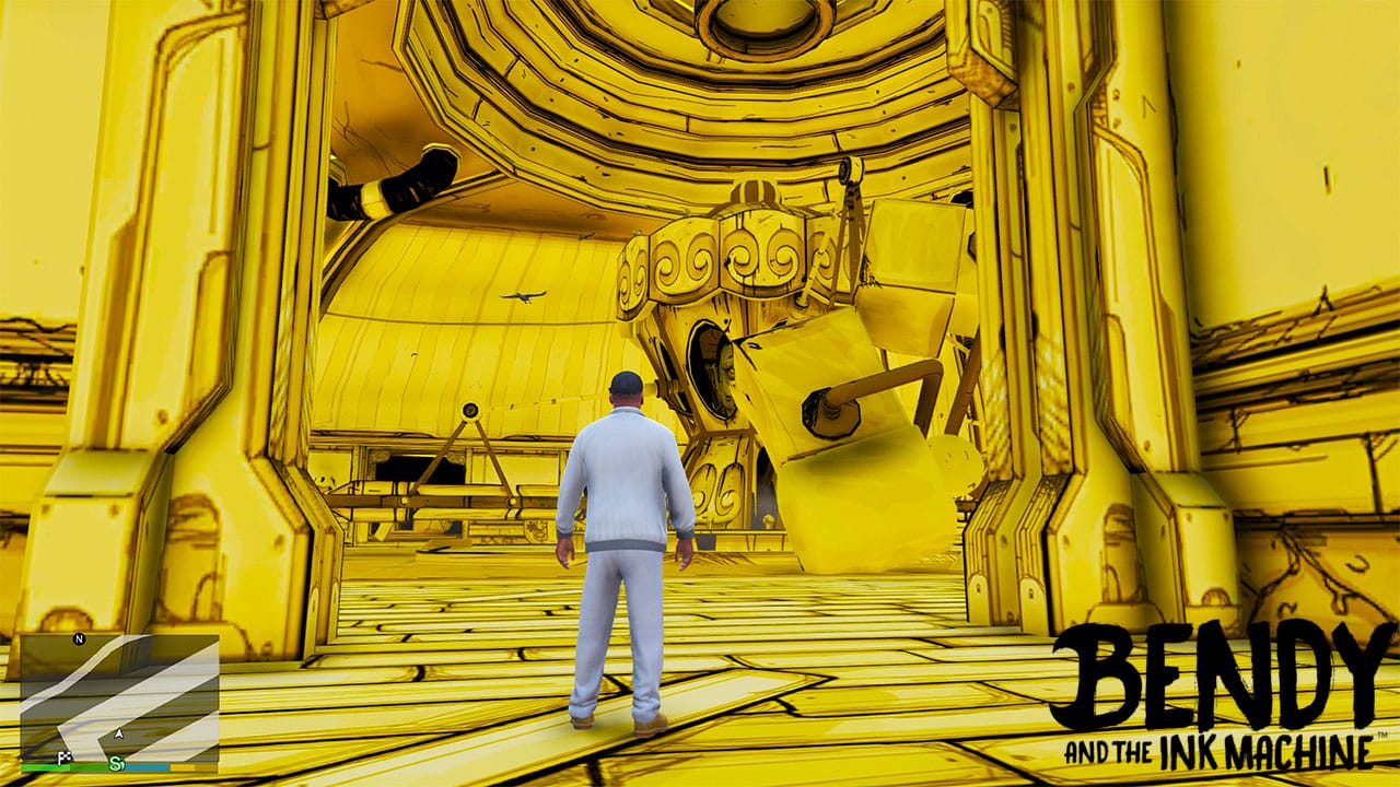 GTA 5 Mods Bertrum Boss Room in Bendy and the Ink Machine