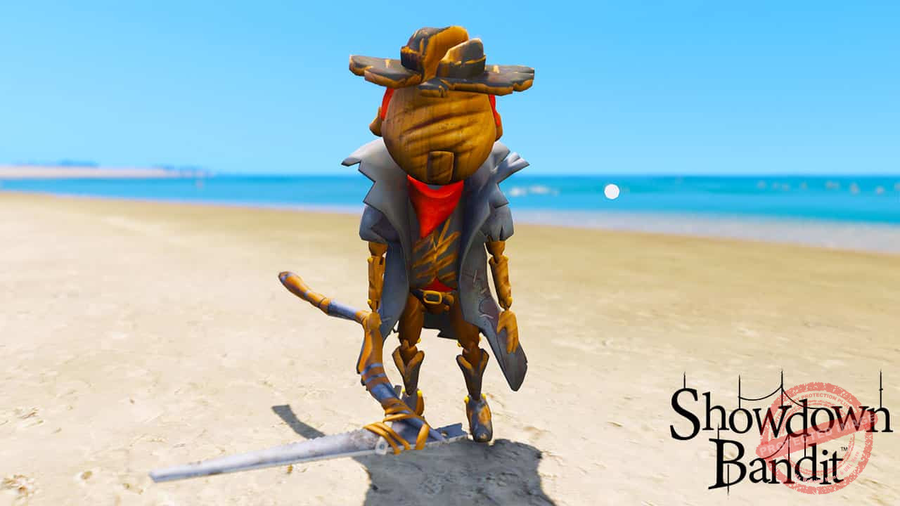 GTA 5 Mods Faceless Badit in Showdown Bandit