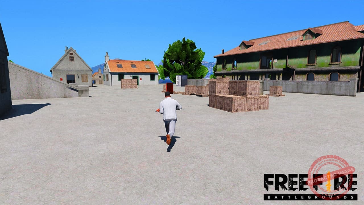 GTA 5 Mods Free Fire Clock Tower Map