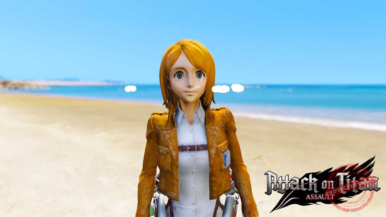 GTA 5 Mods Petra Ral in Attack on Titan