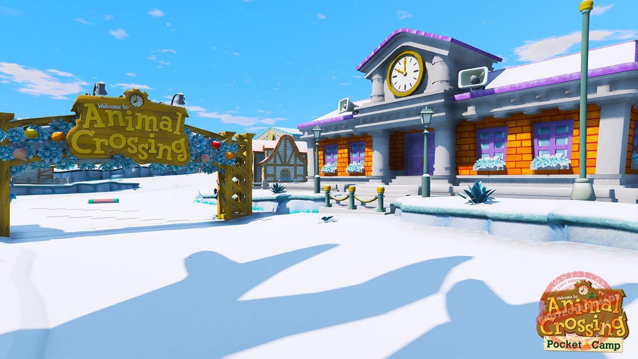 GTA 5 Mods Animal Crossing Winter Map