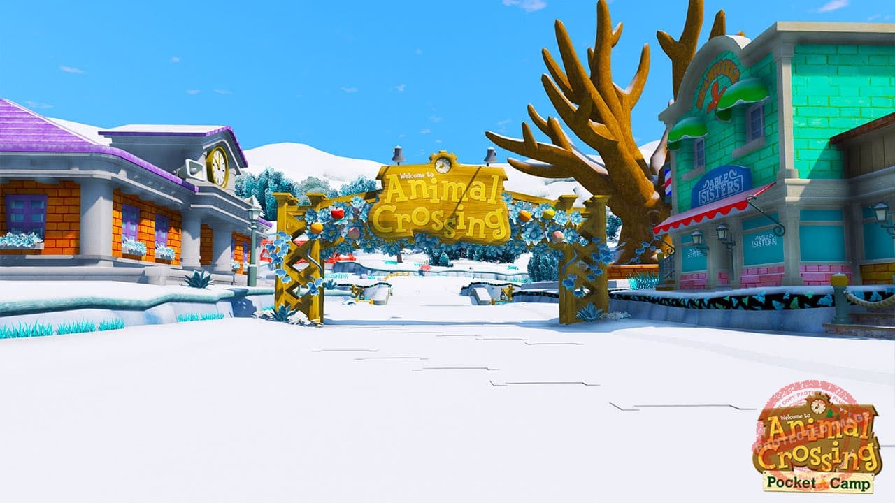 GTA 5 Mods Animal Crossing Winter Map