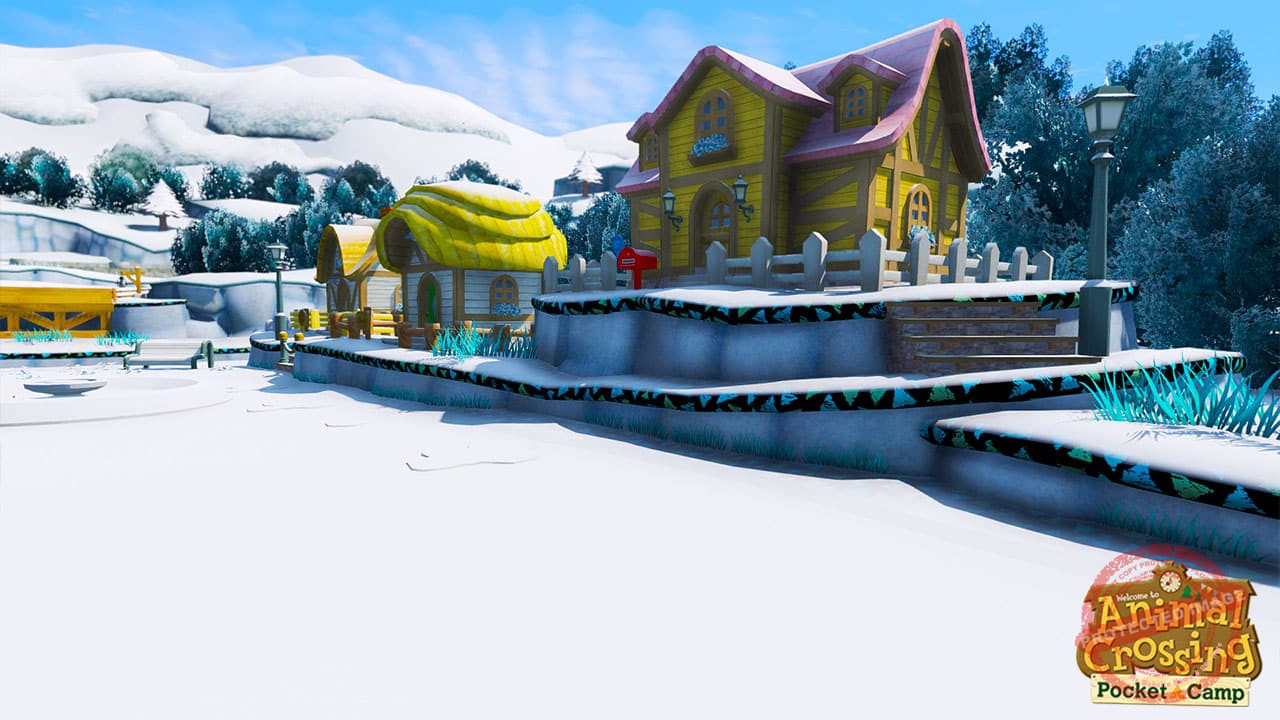 GTA 5 Mods Animal Crossing Winter Map