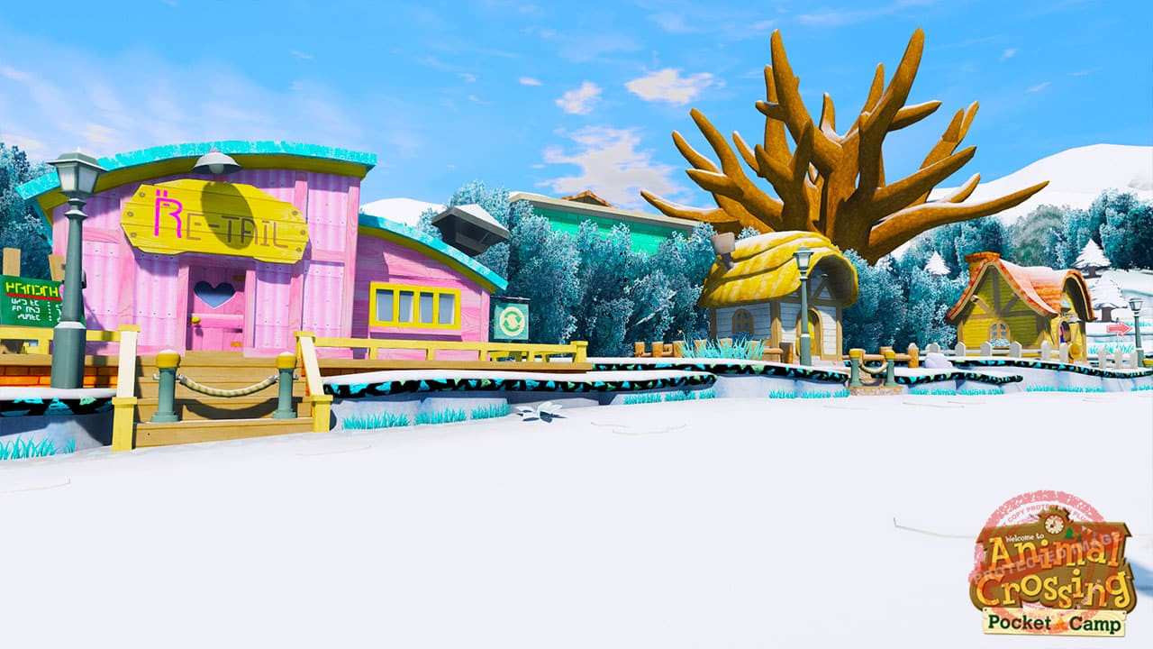 GTA 5 Mods Animal Crossing Winter Map