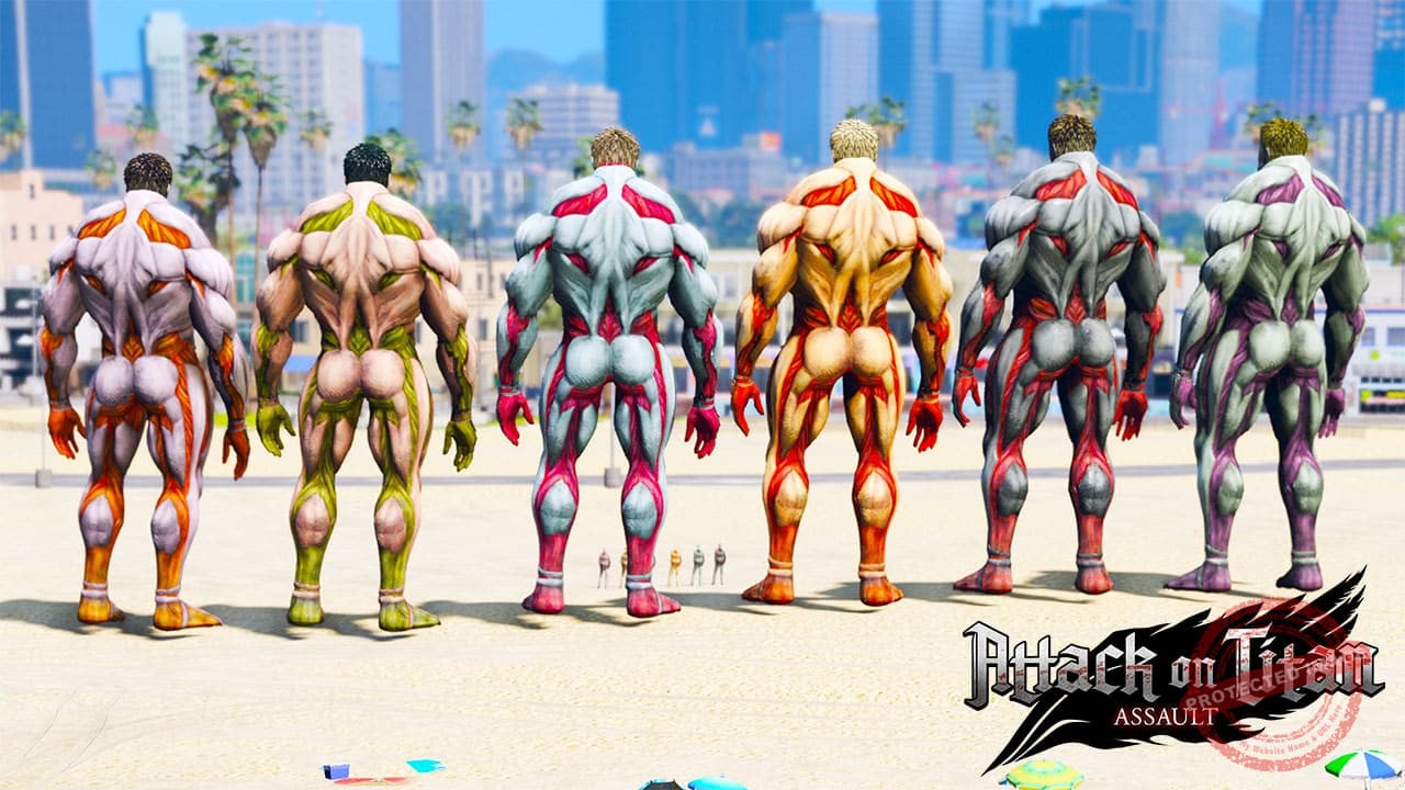 GTA 5 Mods Armored Titan