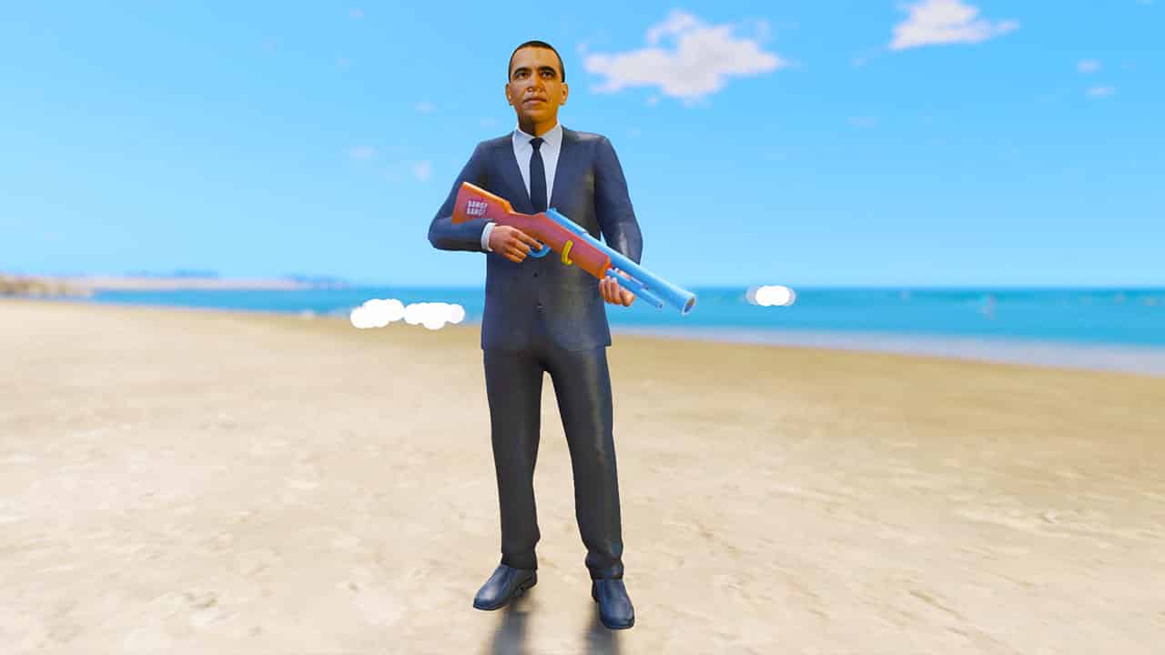 GTA 5 Mods Barack Obama