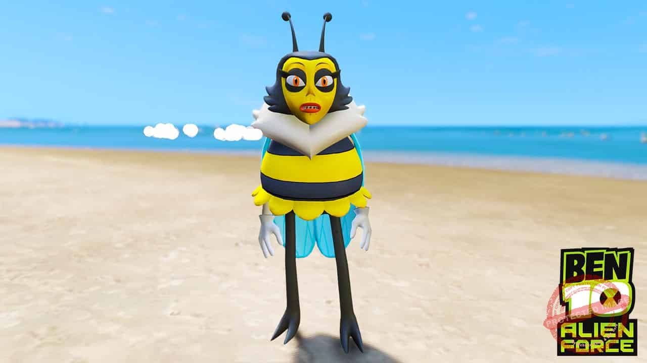 GTA 5 Mods Ben 10 QueenBee