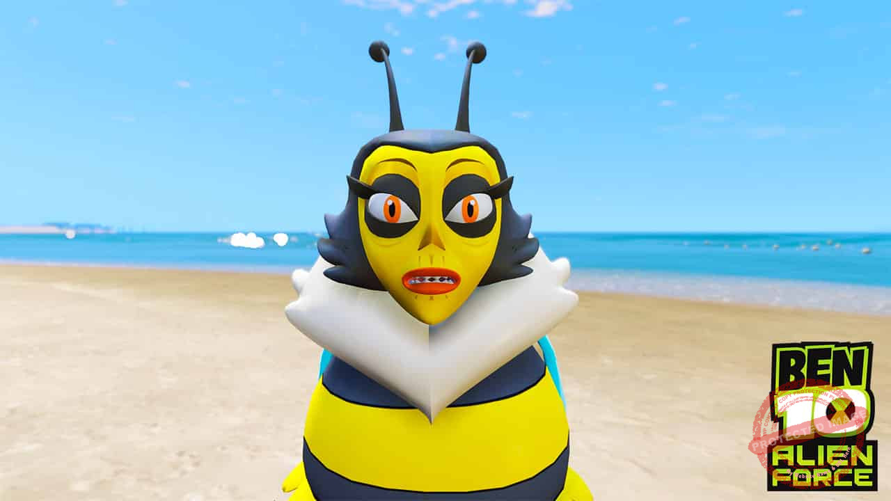 GTA 5 Mods Ben 10 QueenBee