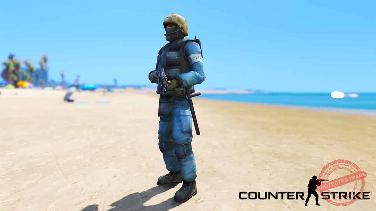 GTA 5 Mods Counter-Terrorist GSG9