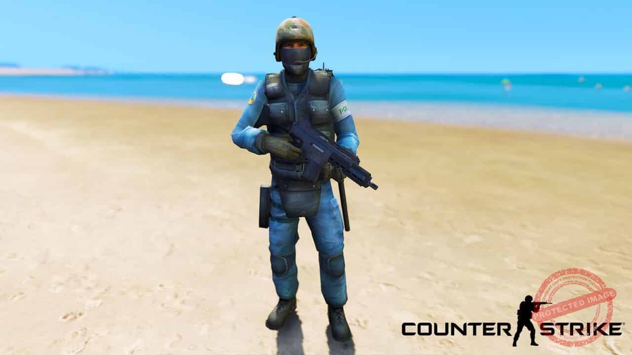 GTA 5 Mods Counter-Terrorist GSG9