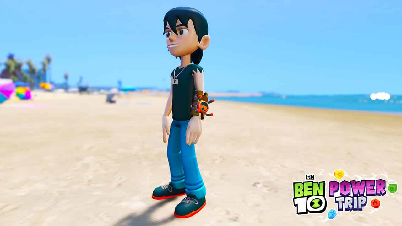 GTA 5 Mods Kevin in Ben 10 Power Trip