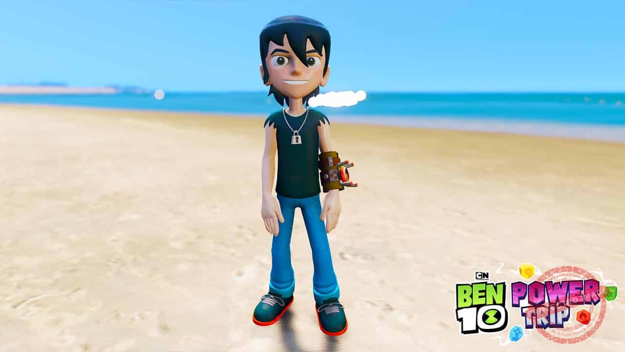 GTA 5 Mods Kevin in Ben 10 Power Trip