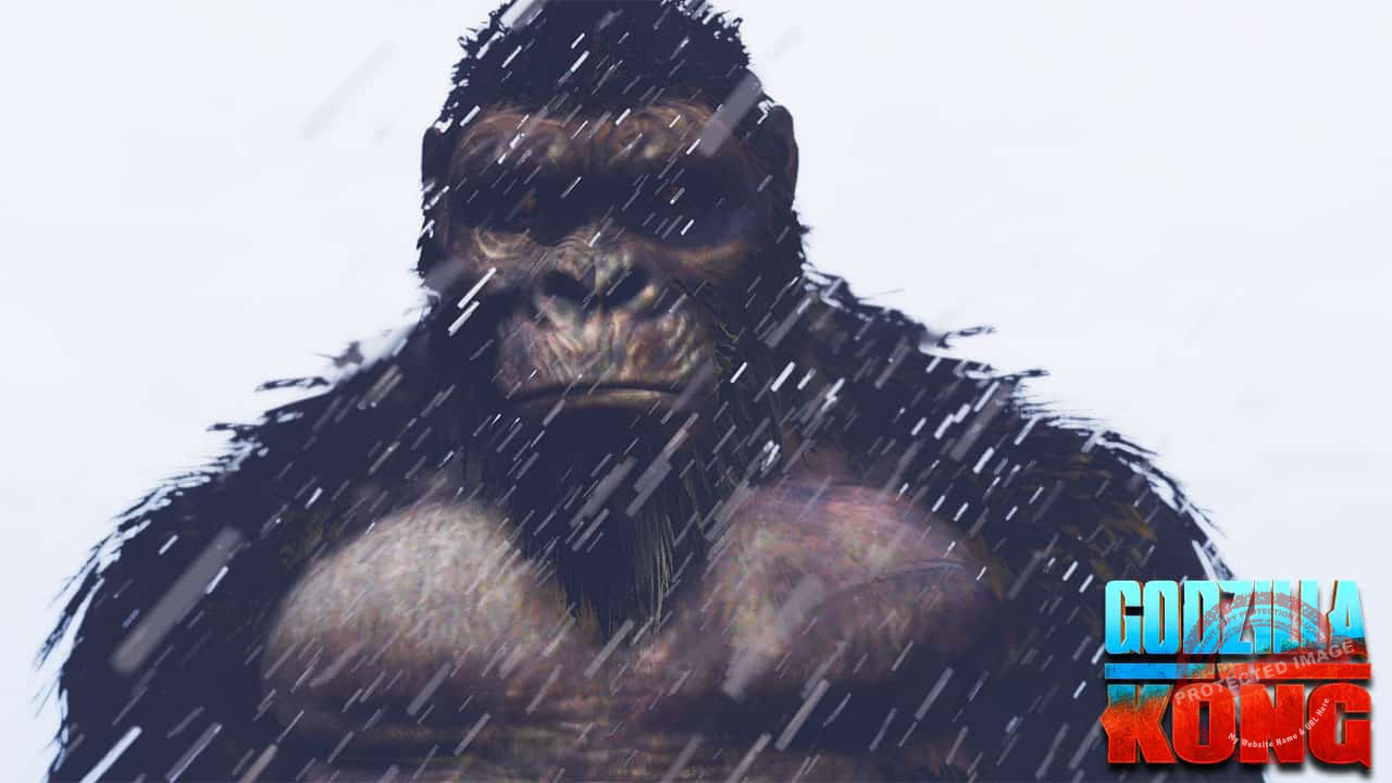 GTA 5 Mods Kong 2021 in Kong vs Godzilla
