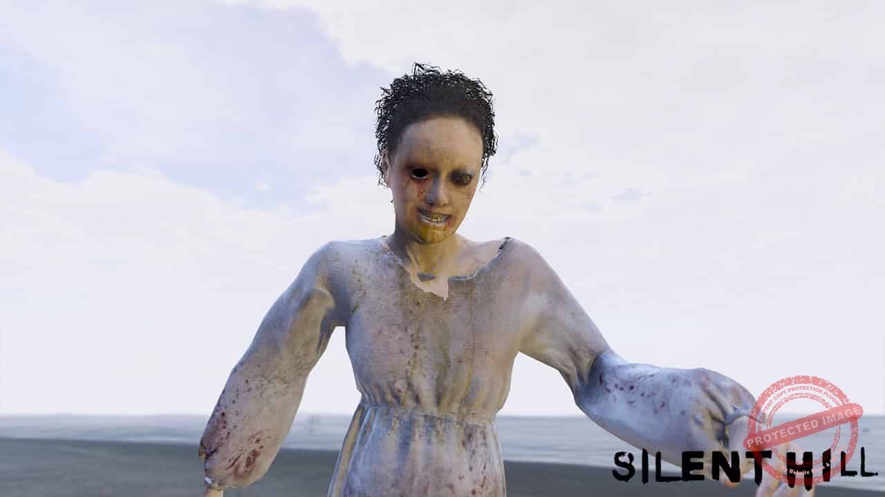 GTA 5 Mods Lisa in Silent Hill