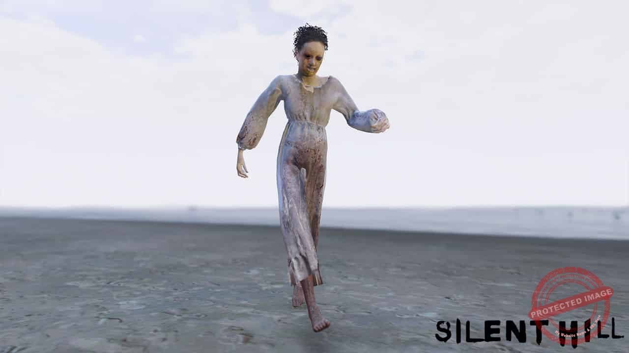 GTA 5 Mods Lisa in Silent Hill