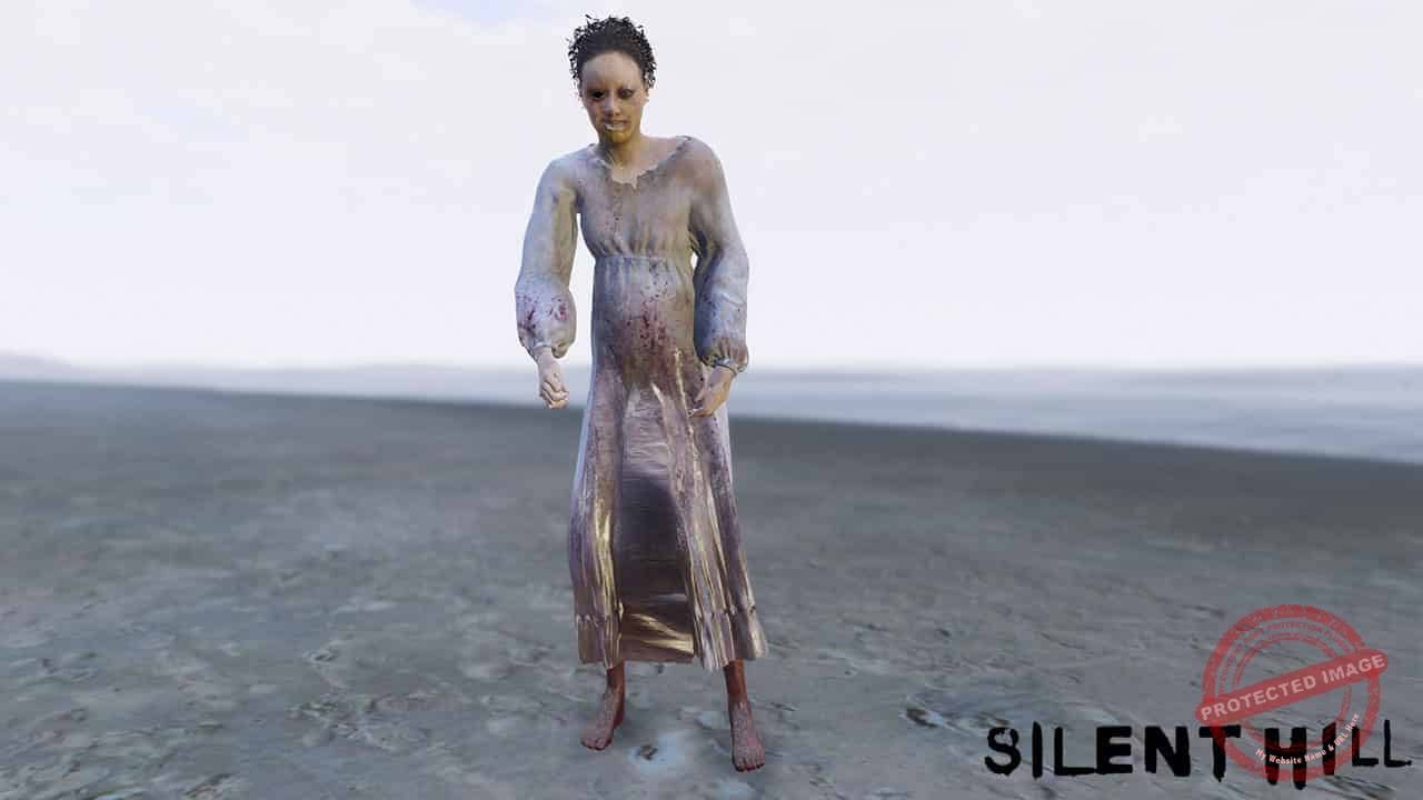 GTA 5 Mods Lisa in Silent Hill