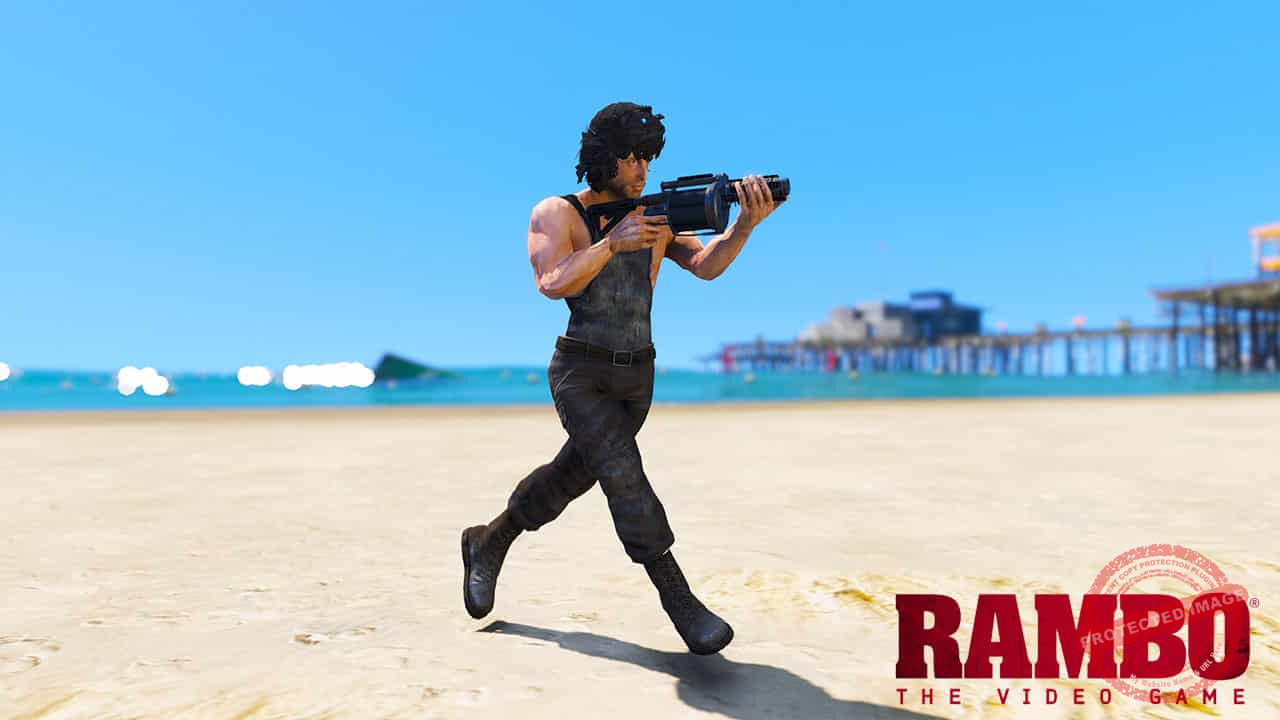 GTA 5 Mods Rambo The Video Game