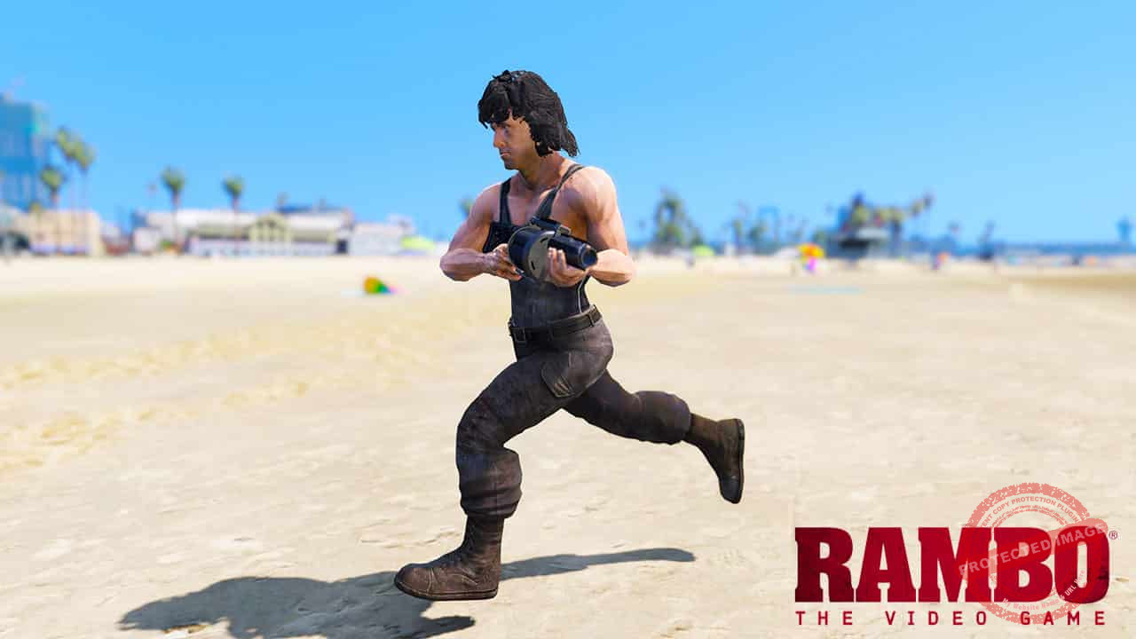 GTA 5 Mods Rambo The Video Game