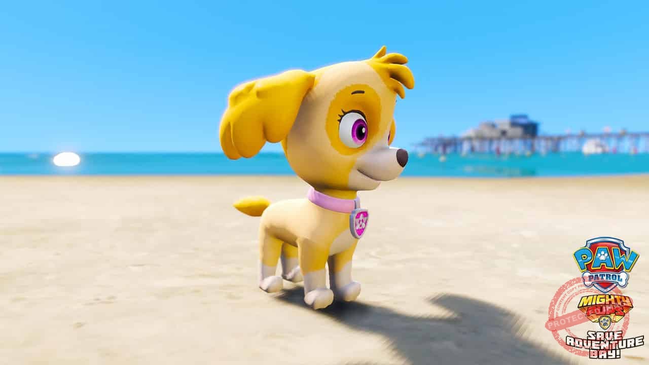 GTA 5 Mods Skye in Paw Patrol MPSAB
