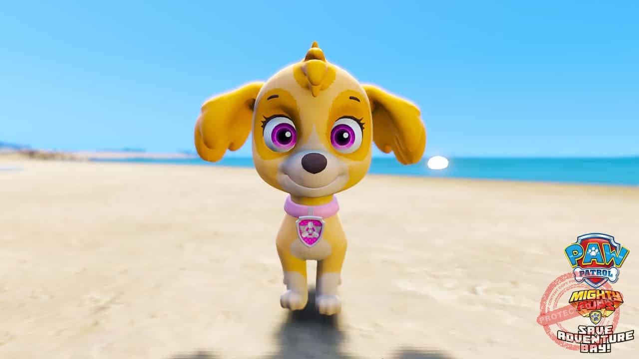 GTA 5 Mods Skye in Paw Patrol MPSAB