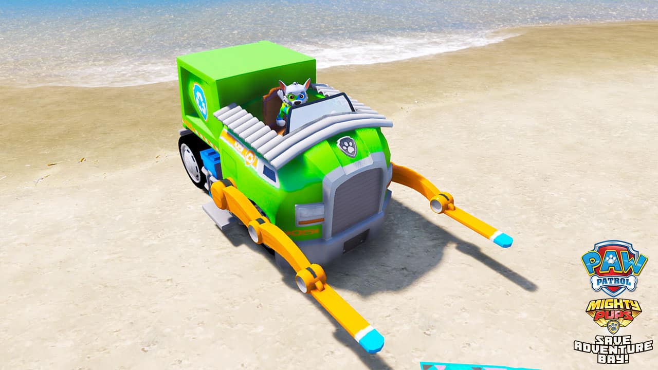 GTA 5 Mods Paw Patrol Rocky Vehicle