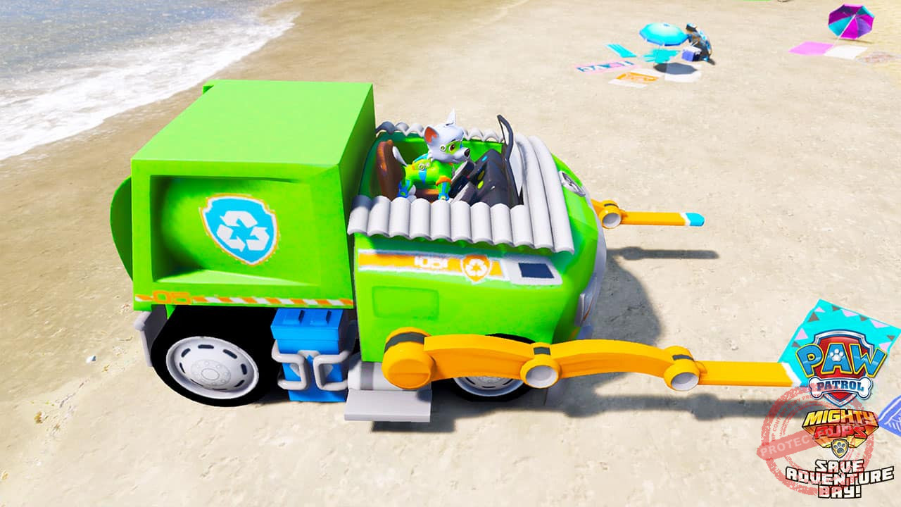 GTA 5 Mods Paw Patrol Rocky Vehicle