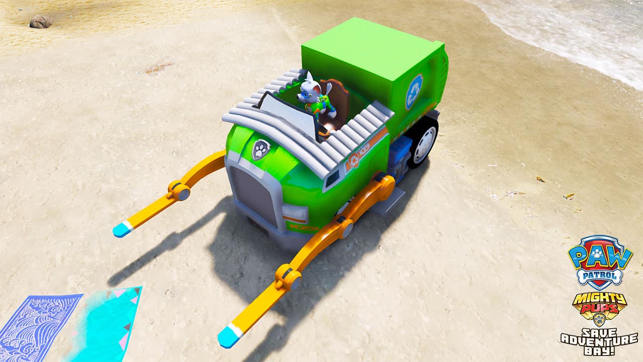 GTA 5 Mods Paw Patrol Rocky Vehicle