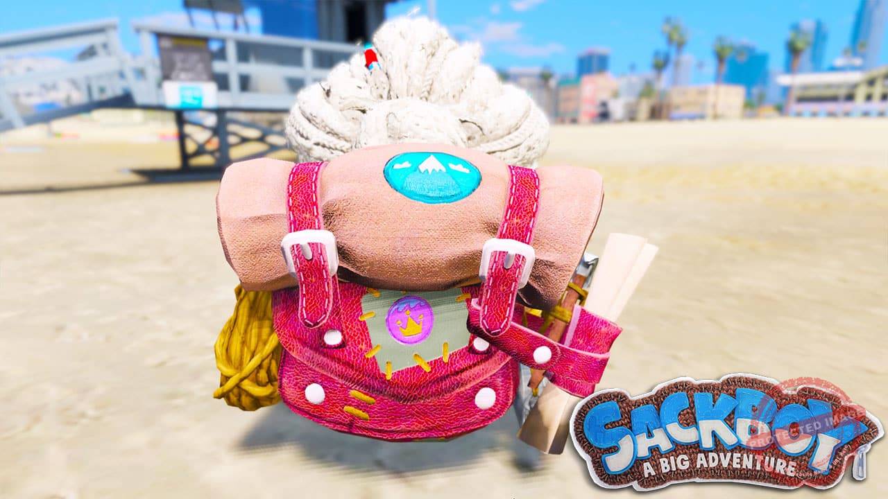 GTA 5 Mods Scarlet in Sackboy A Big Adventure