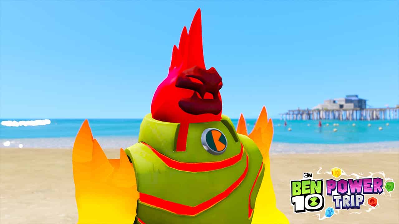 GTA 5 Mods Hot Shot in Ben 10 Power Trip