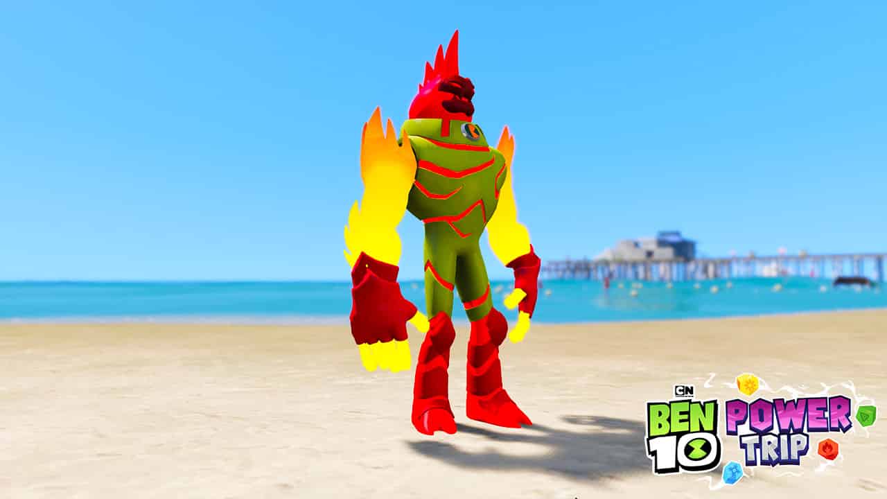 GTA 5 Mods Hot Shot in Ben 10 Power Trip