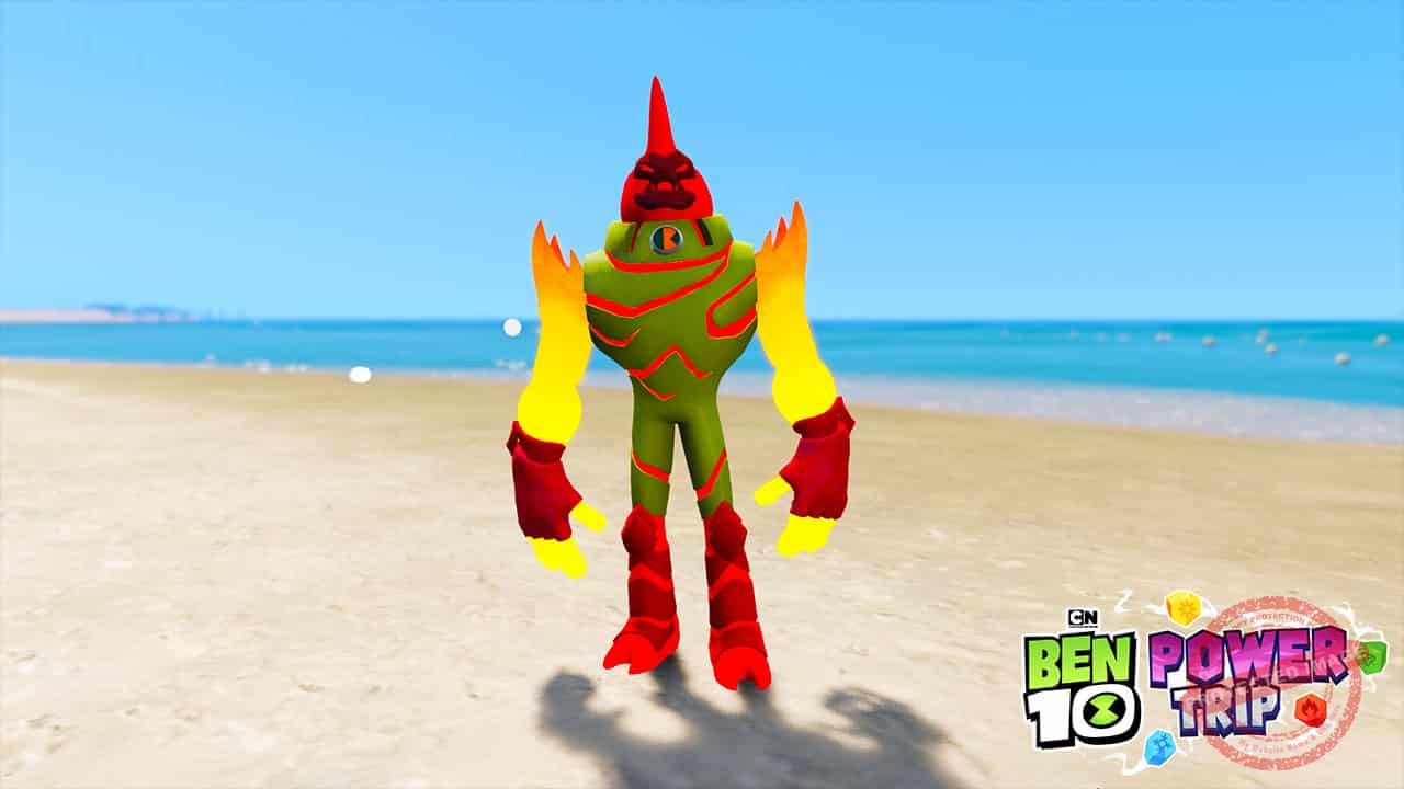 GTA 5 Mods Hot Shot in Ben 10 Power Trip