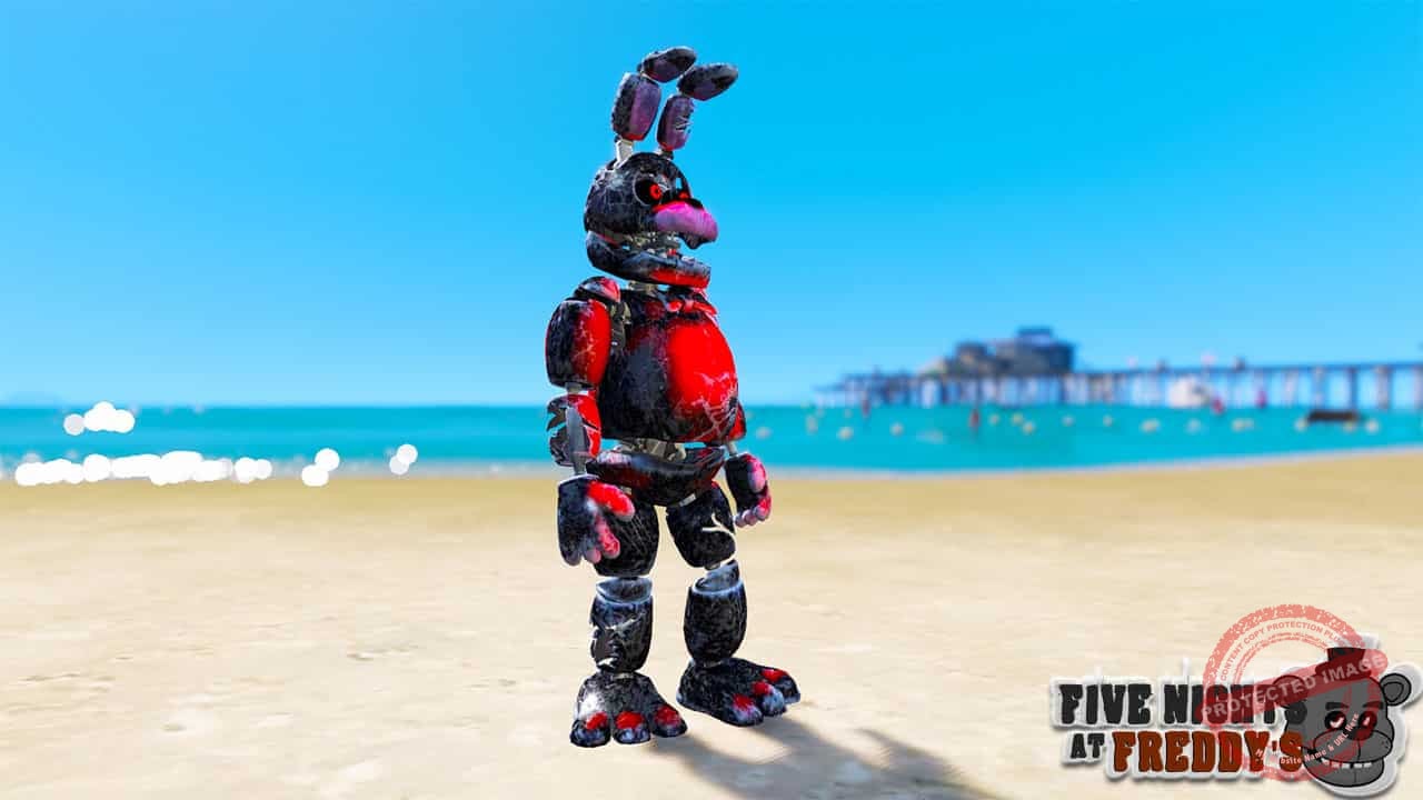 GTA 5 Mods FNAF Blackheart Bonnie