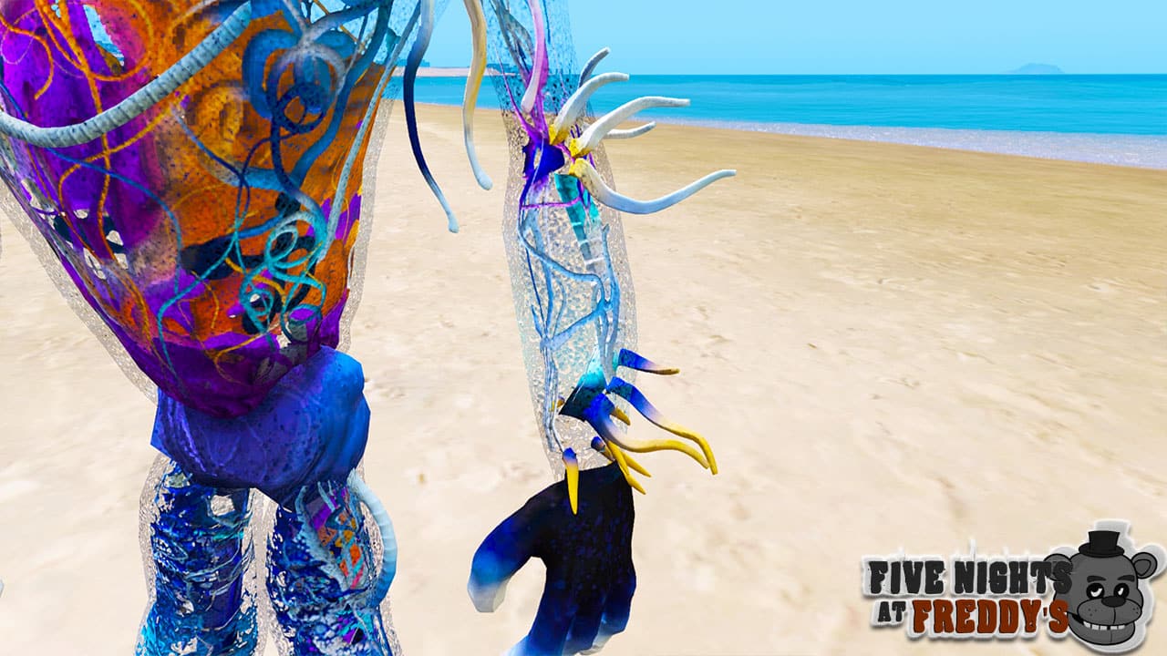 GTA 5 Mods FNAF Dark Water Bare Endo