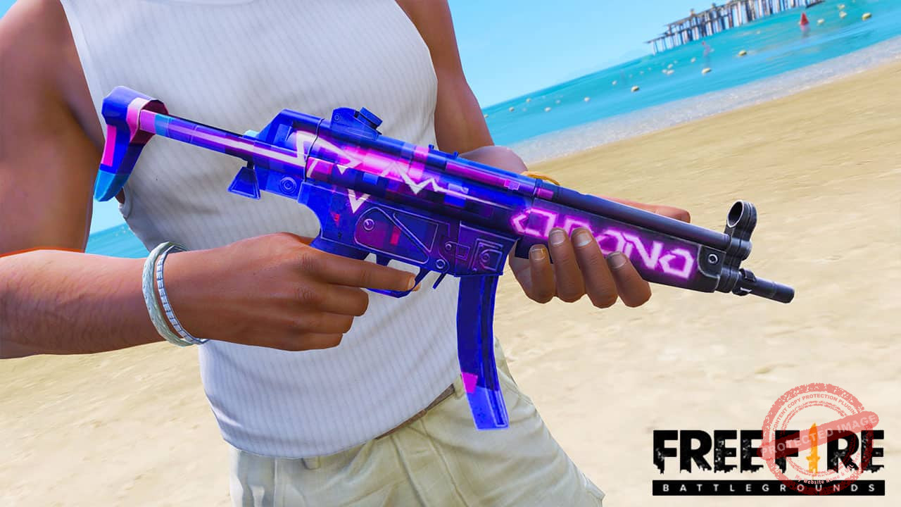 GTA 5 Mods Free Fire Cyber Bounty Hunter Bundle