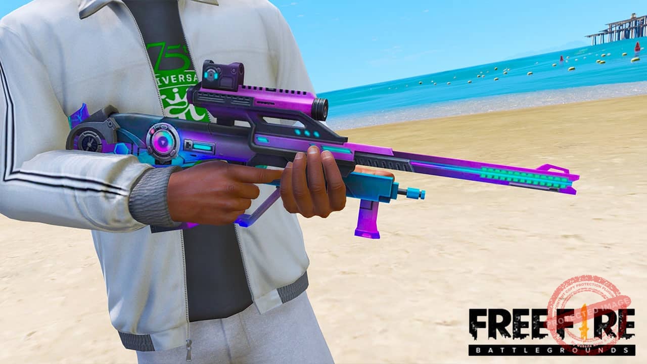 GTA 5 Mods Free Fire Cyber Bounty Hunter Bundle