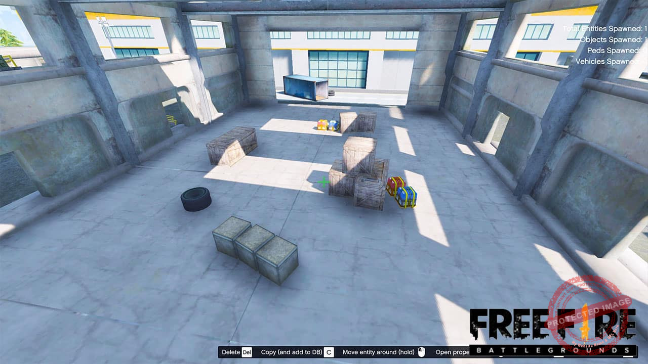 GTA 5 Mods Free Fire Training Ground Map
