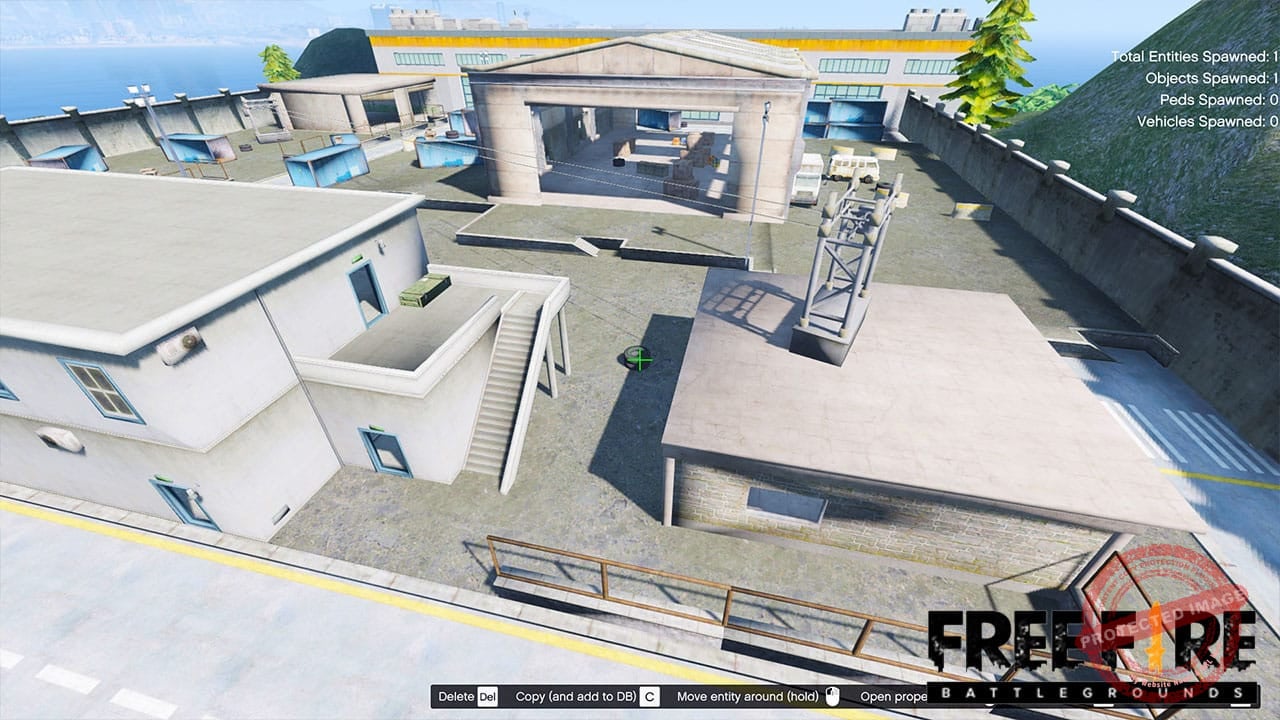 GTA 5 Mods Free Fire Training Ground Map