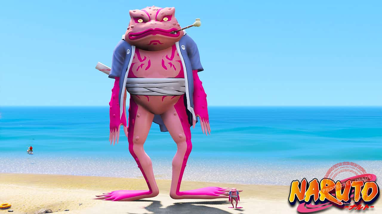 GTA 5 Mods Gamabunta in Naruto