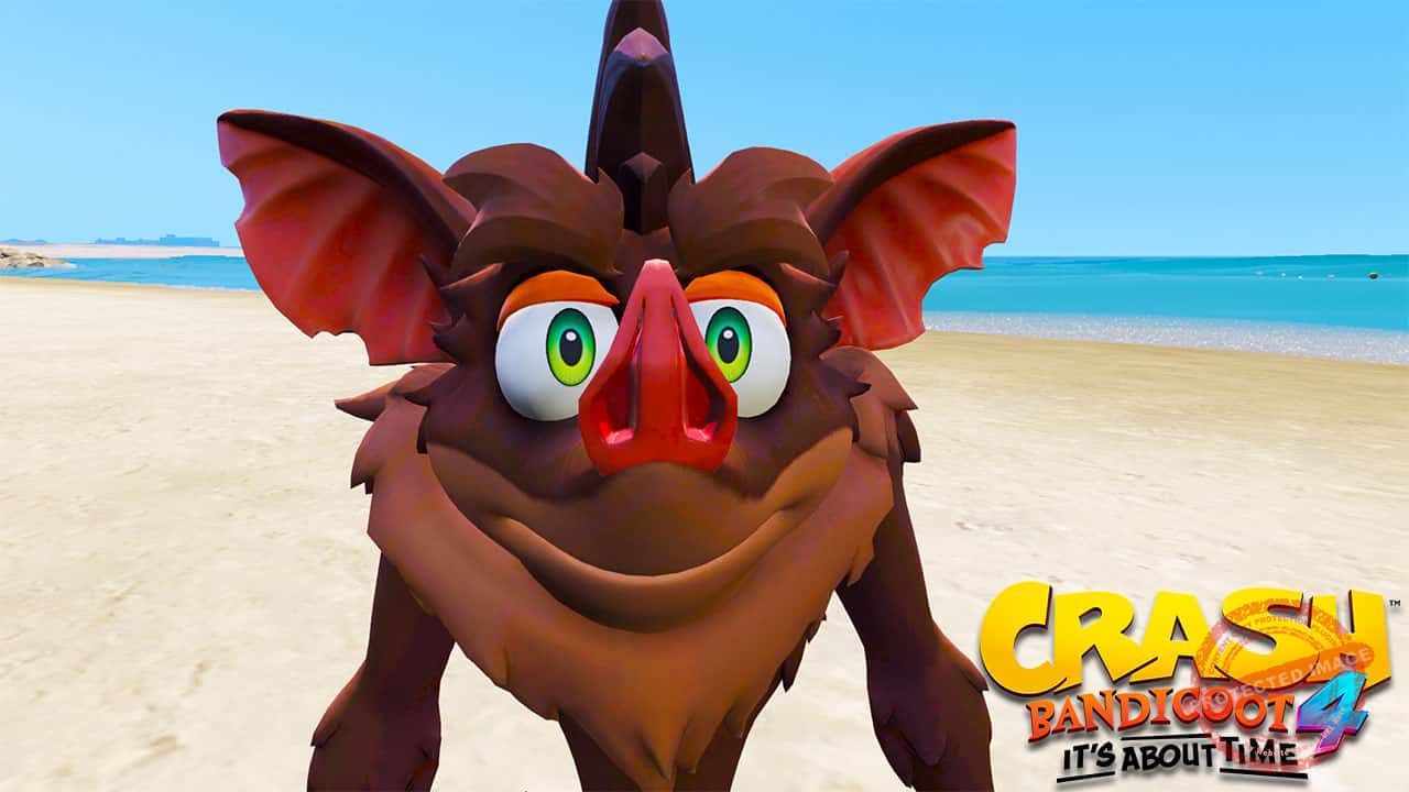 GTA 5 Mods Crash Bat in Crash Bandicoot 4
