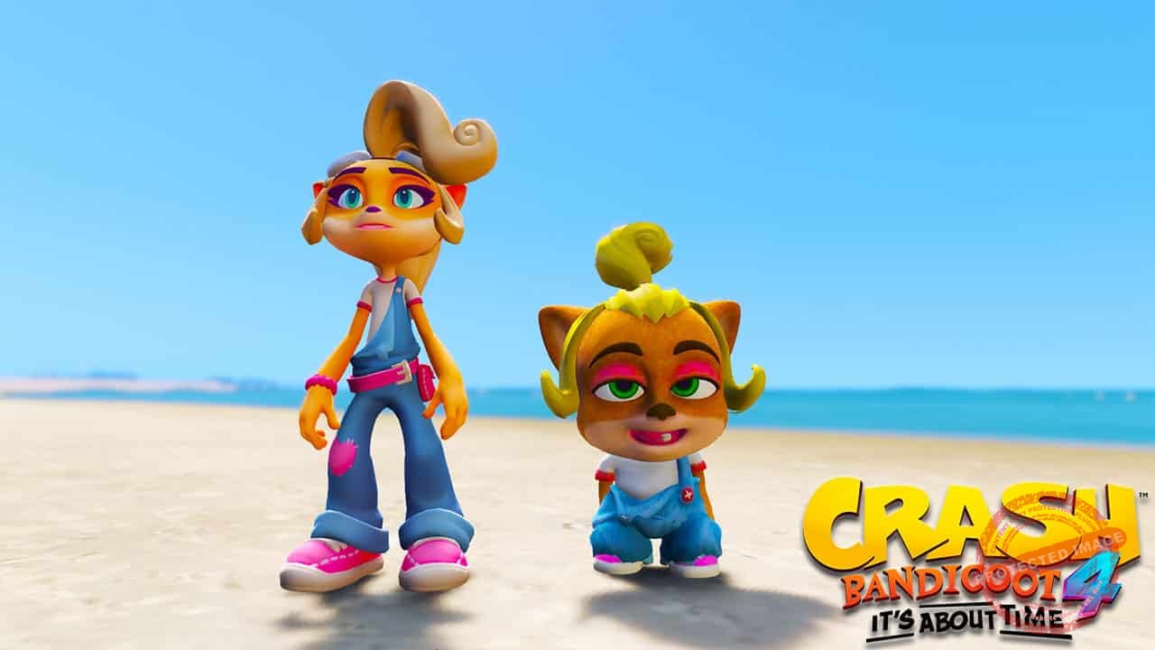 GTA 5 Mods Baby Coco in Crash Bandicoot