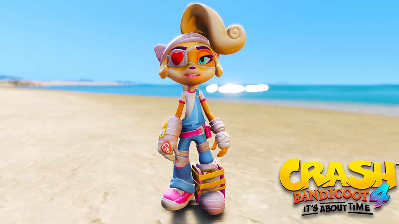 GTA 5 Mods Coco Bandaged Crash Bandicoot 4