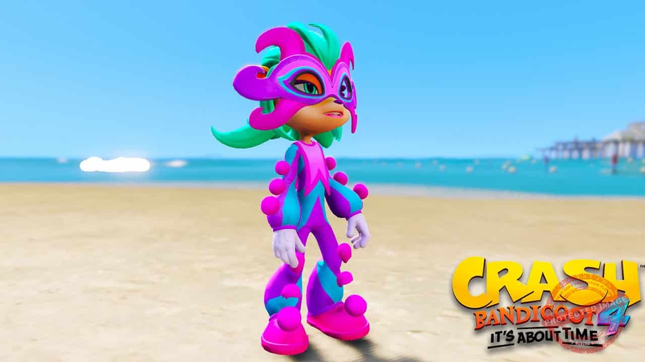 GTA 5 Mods Coco Clown Crash Bandicoot 4