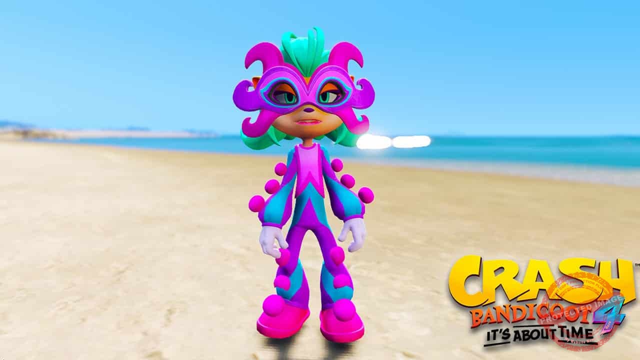 GTA 5 Mods Coco Clown Crash Bandicoot 4
