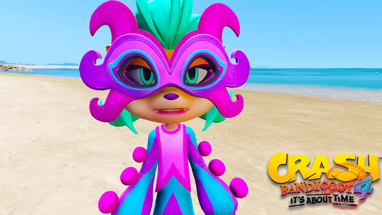 GTA 5 Mods Coco Clown Crash Bandicoot 4
