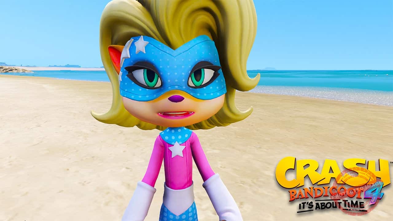 GTA 5 Mods Coco Comic Crash Bandicoot 4