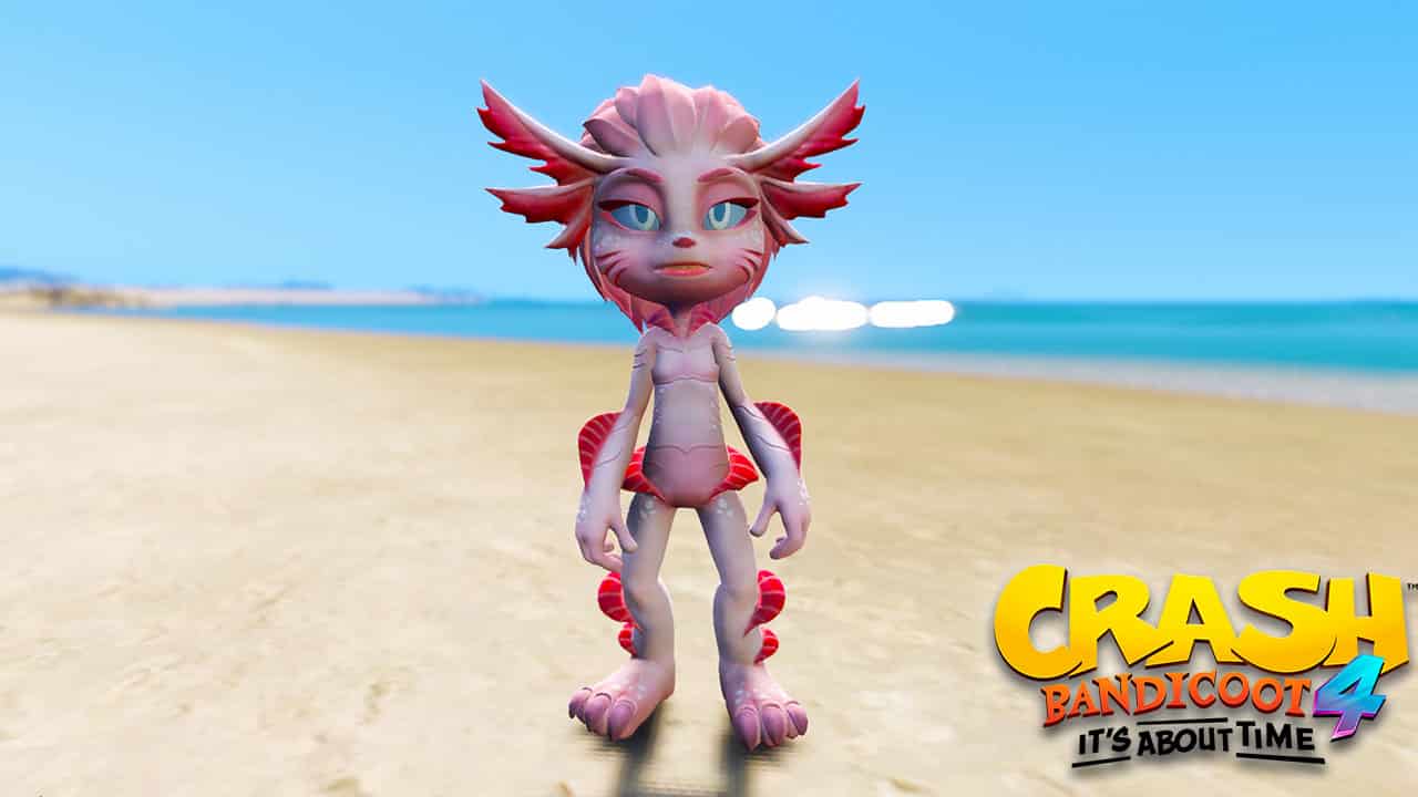 GTA 5 Mods Coco Bat Crash Bandicoot 4