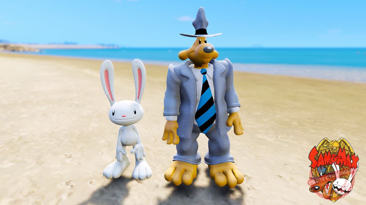 GTA 5 Mods Sam and Max